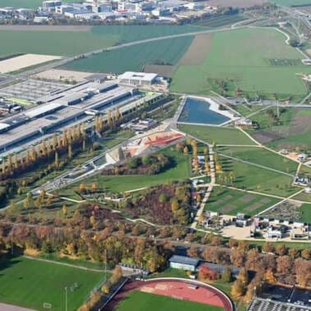Ingolstadt State Garden Show site October schalles