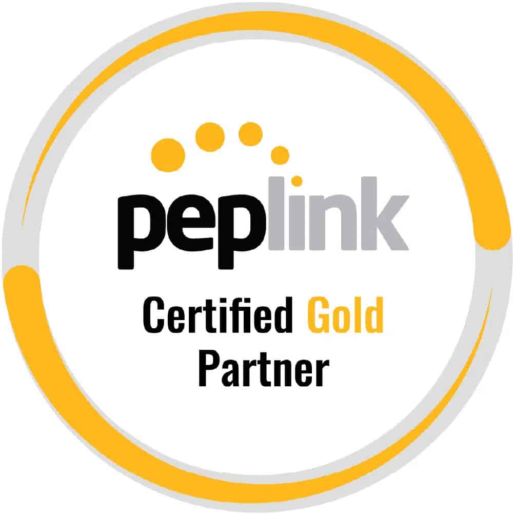 Peplink Certified Gold Partner Logo