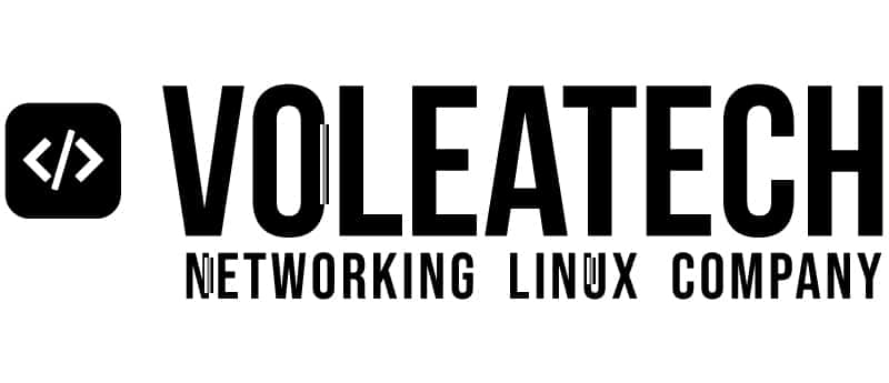 Логотип Voleatech (черный)