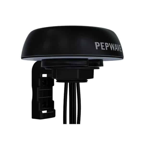 Peplink Mobility 40G Antenna black with mount sideview