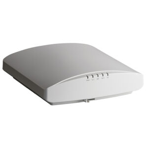 Ruckus R730 WLAN access point at the top