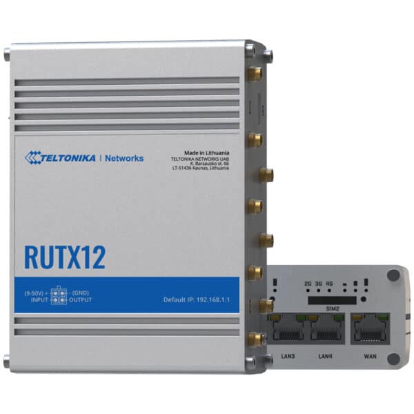 Teltonika RUTX12 two routers