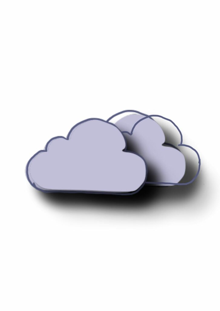 Illustration einer Internet-Wolke