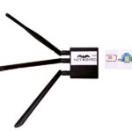 Amplificatore WLAN con due antenne.