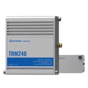 Teltonika TRM240 industrial modem, manufactured in Lithuania
