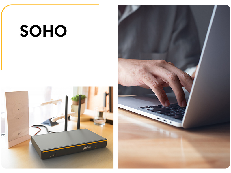 Настройка сети SOHO с маршрутизатором и ноутбуком.