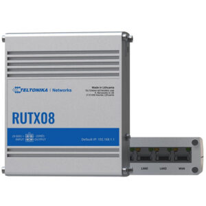 Teltonika RUTX08 Industrieller Ethernet-Router.