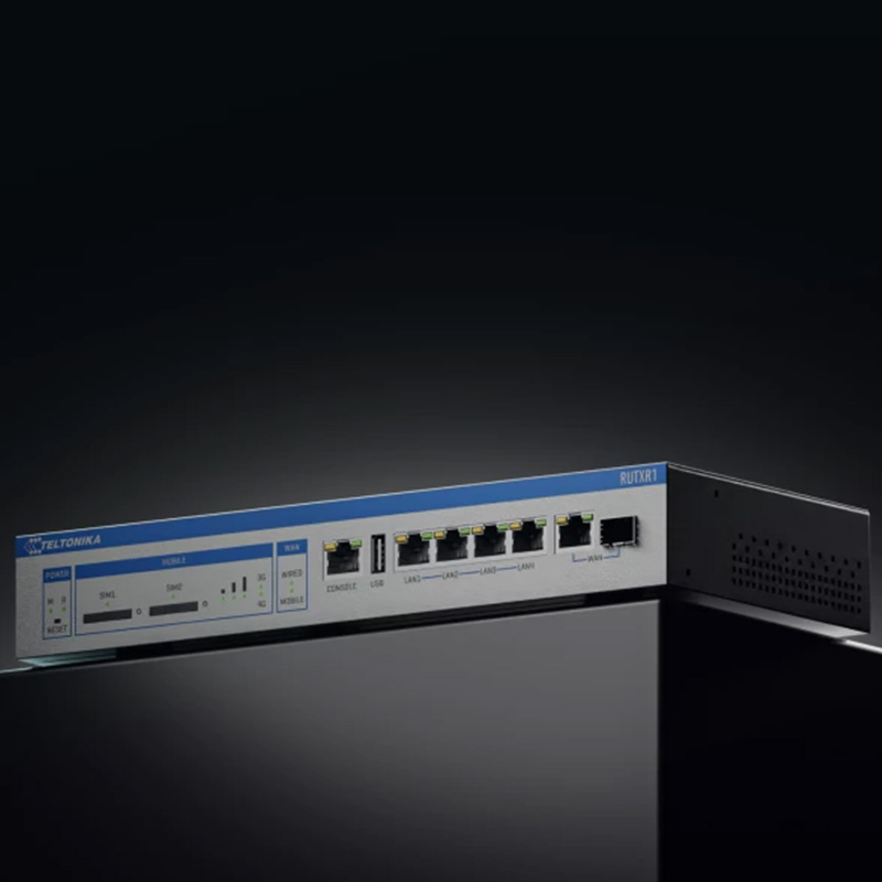 Teltonika router with Ethernet ports