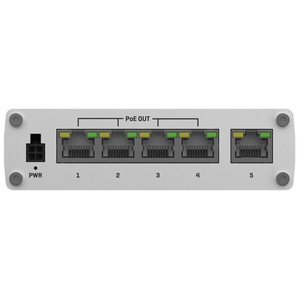 Switch PoE con cinque connessioni