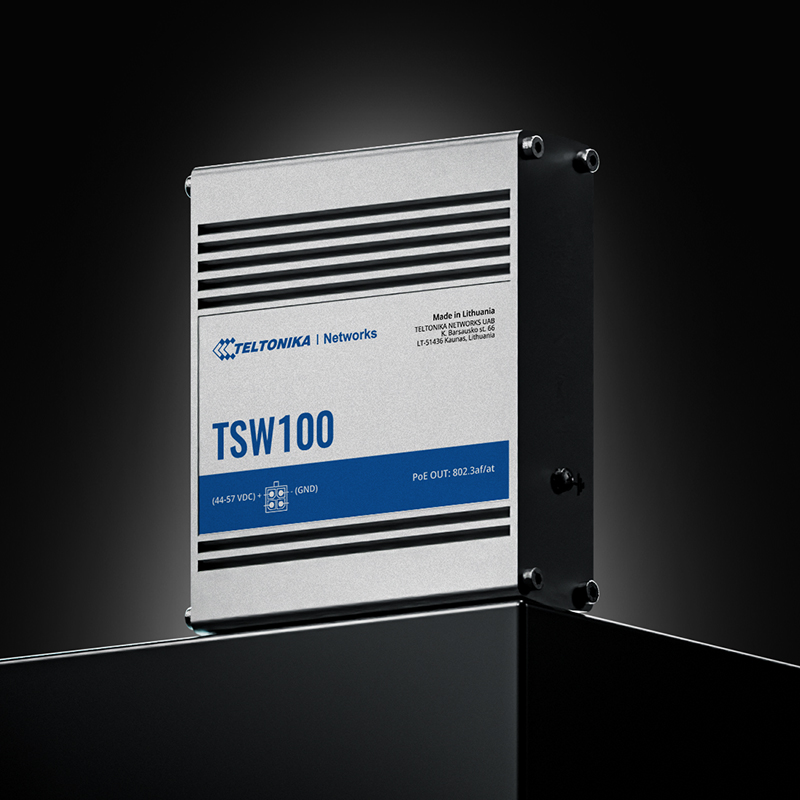 Commutateur réseau industriel TSW100