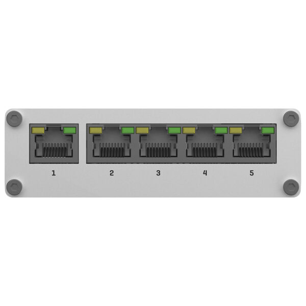 Netzwerk-Switch mit fünf Ports