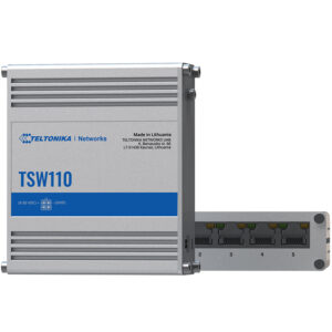 Teltonika TSW110 industrial Ethernet switch