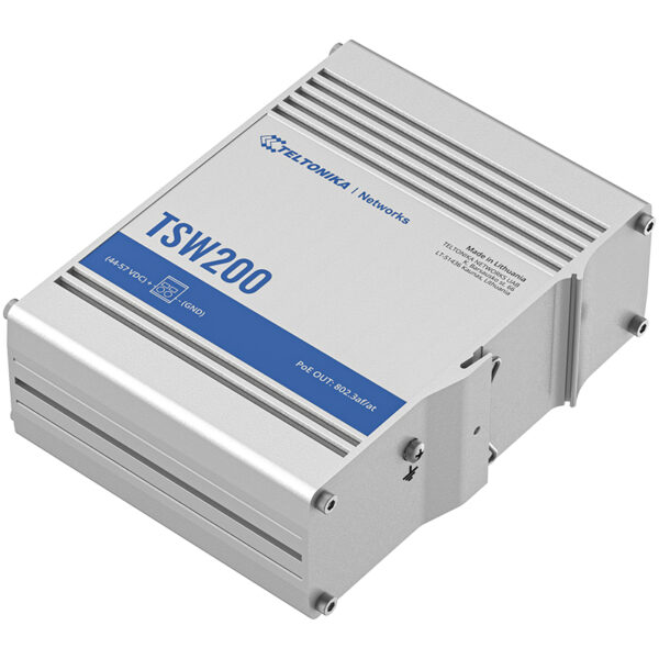 Switch industriale Gigabit Ethernet TSW200