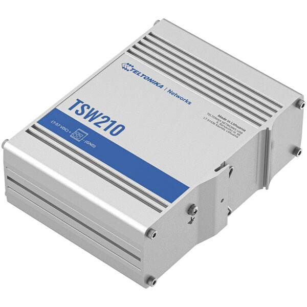Industrieller Switch TSW210 – Teltonika Networks.