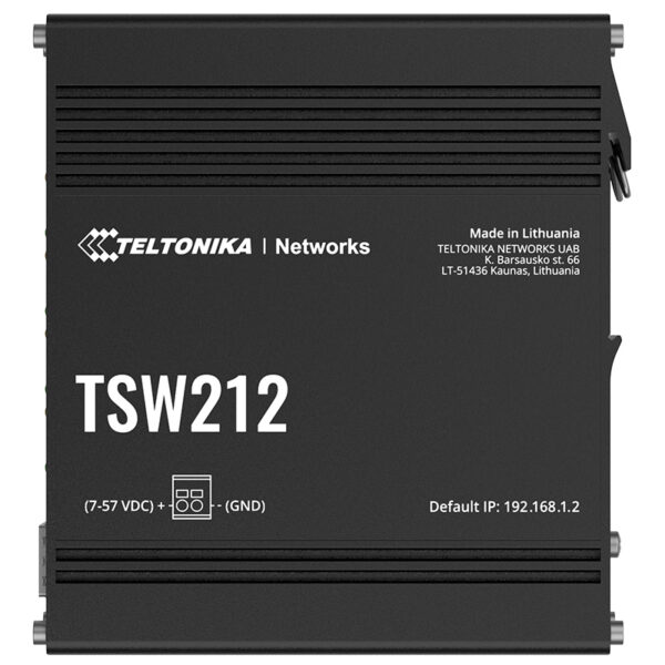 Teltonika TSW212 Промышленный сетевой коммутатор