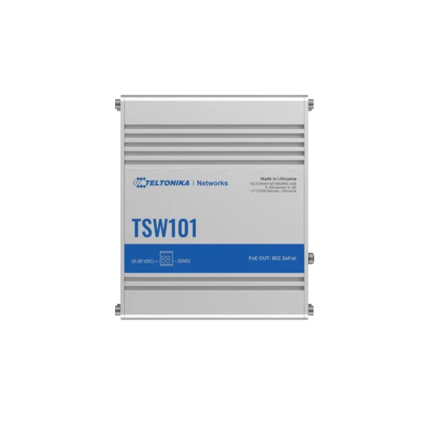 Conmutador de red TSW101 de Teltonika.