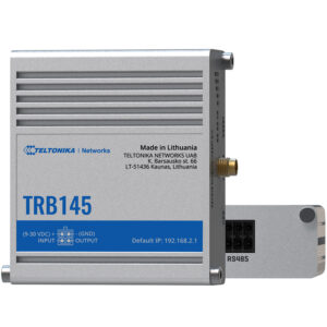 Industrial Teltonika TRB145 IoT gateway.