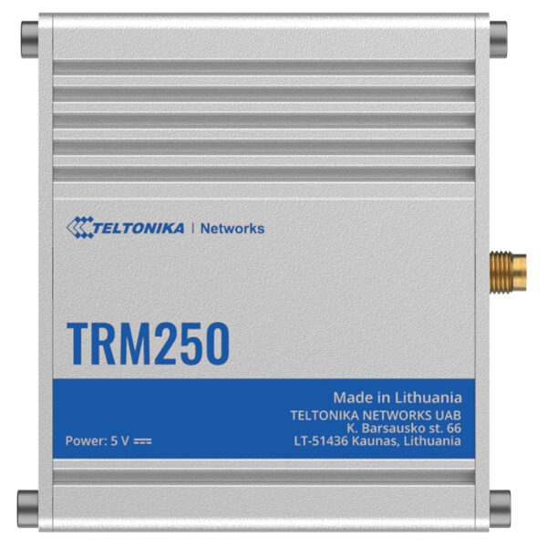 Teltonika TRM250 module, network technology, Made in Lithuania.