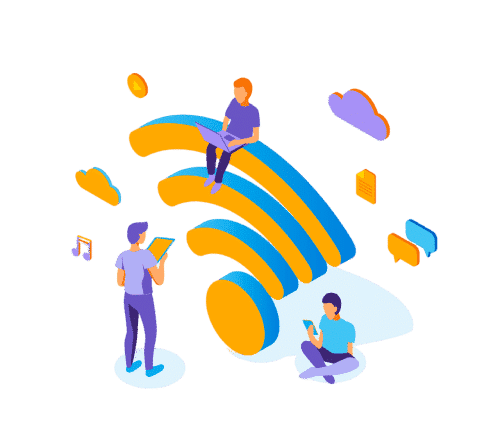 Personnes connectées au WLAN