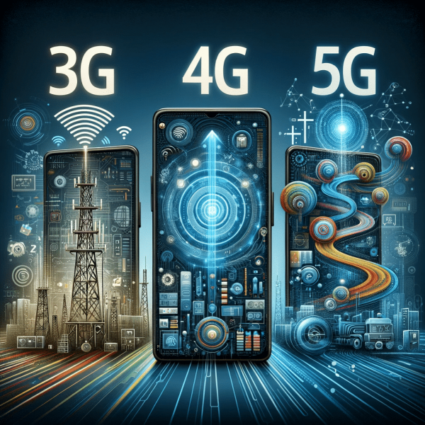 Презентация технологий 3G, 4G и 5G.