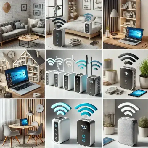 Modern smart home devices and wireless technologies